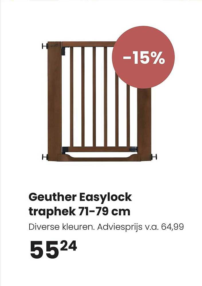 Geuther Easylock traphek 71-79 cm -15%