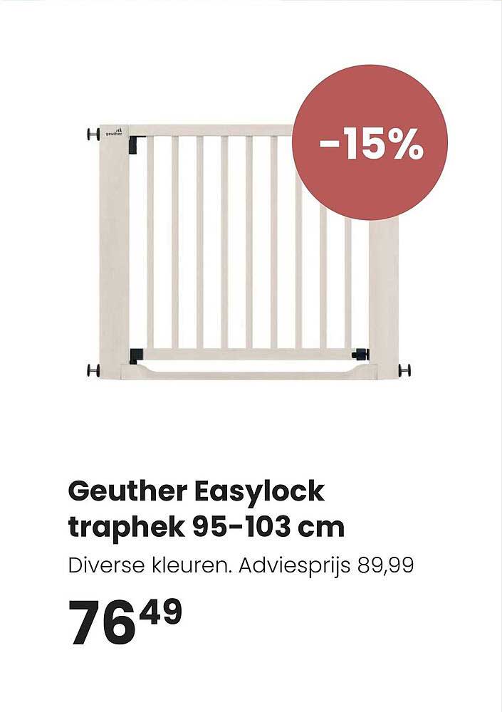 Geuther Easylock traphek 95-103 cm -15%