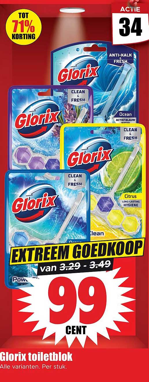 Glorix toiletblok