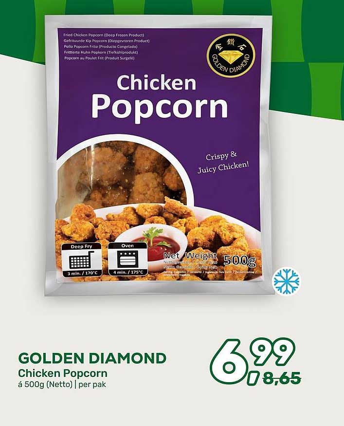 GOLDEN DIAMOND Chicken Popcorn