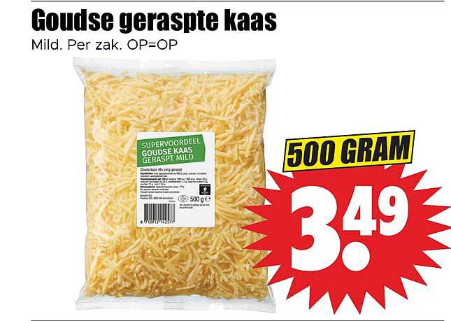 Goudse geraspte kaas