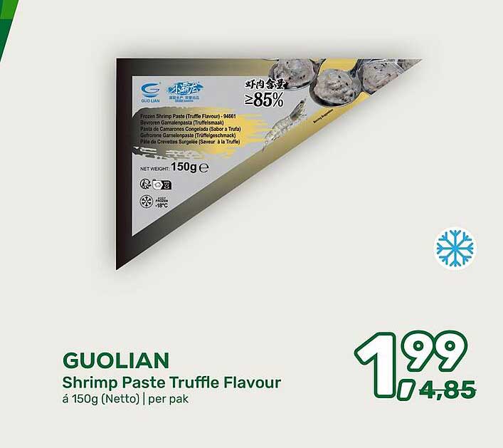 GUOLIAN Shrimp Paste Truffle Flavour à 150g (Netto) | per pak