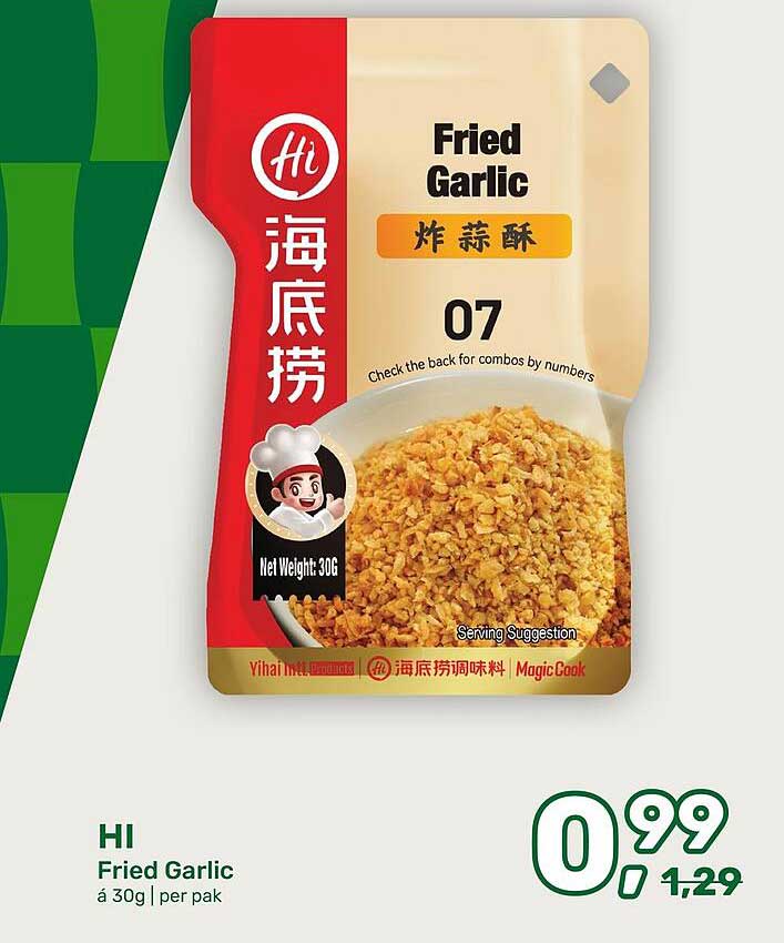HI Fried Garlic á 30g | per pak