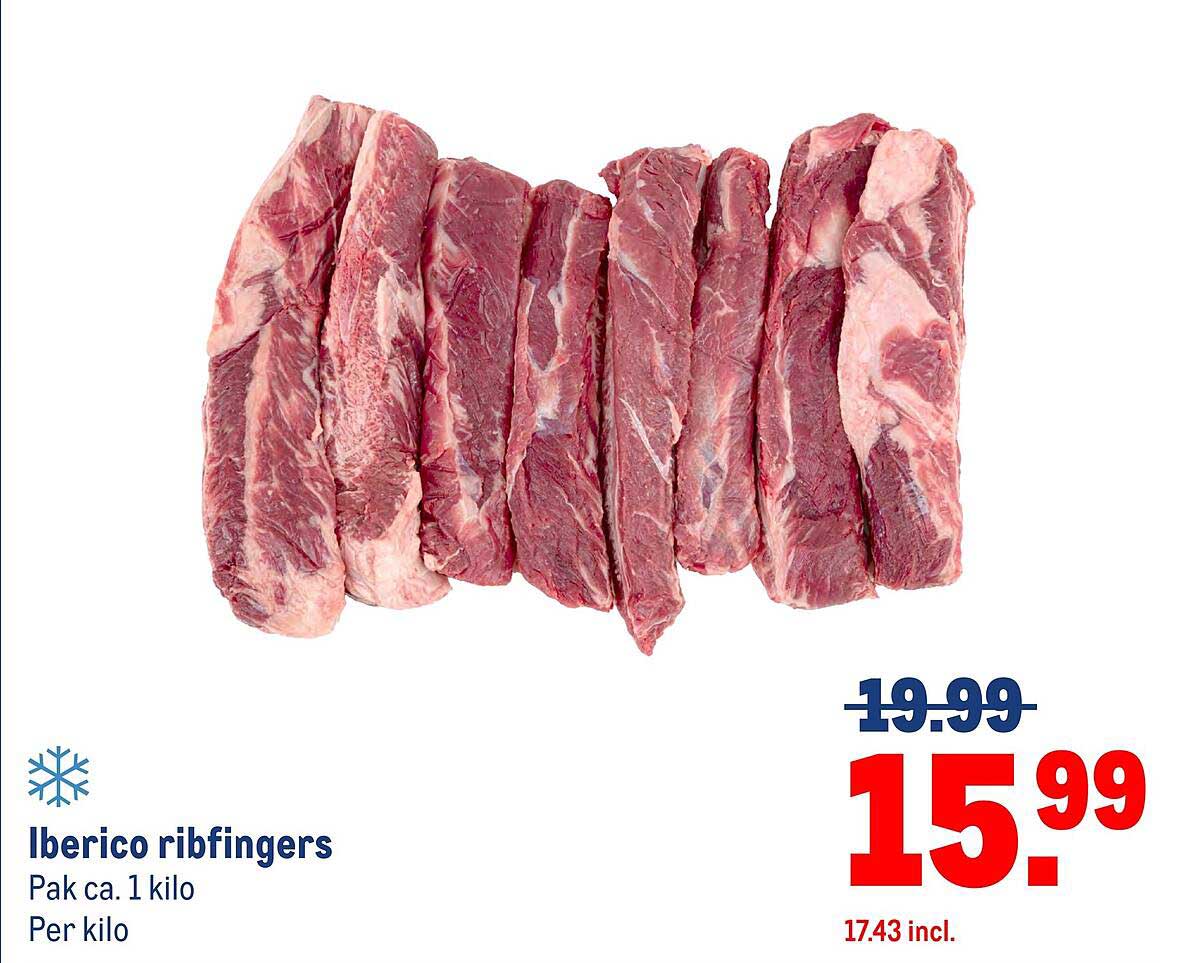 Iberico ribfingers