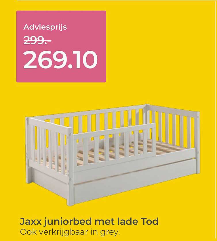 Jaxx juniorbed met lade Tod