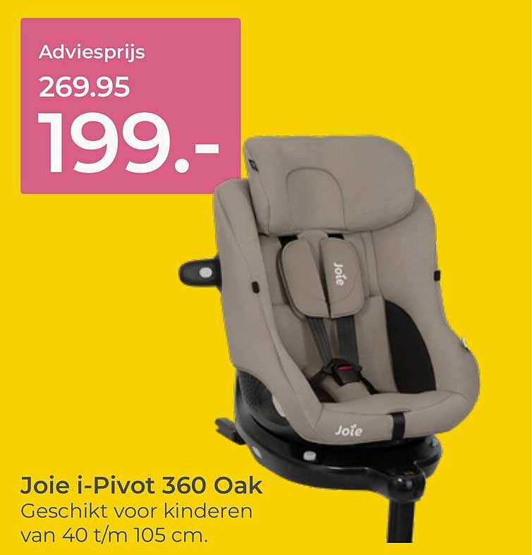 Joie i-Pivot 360 Oak