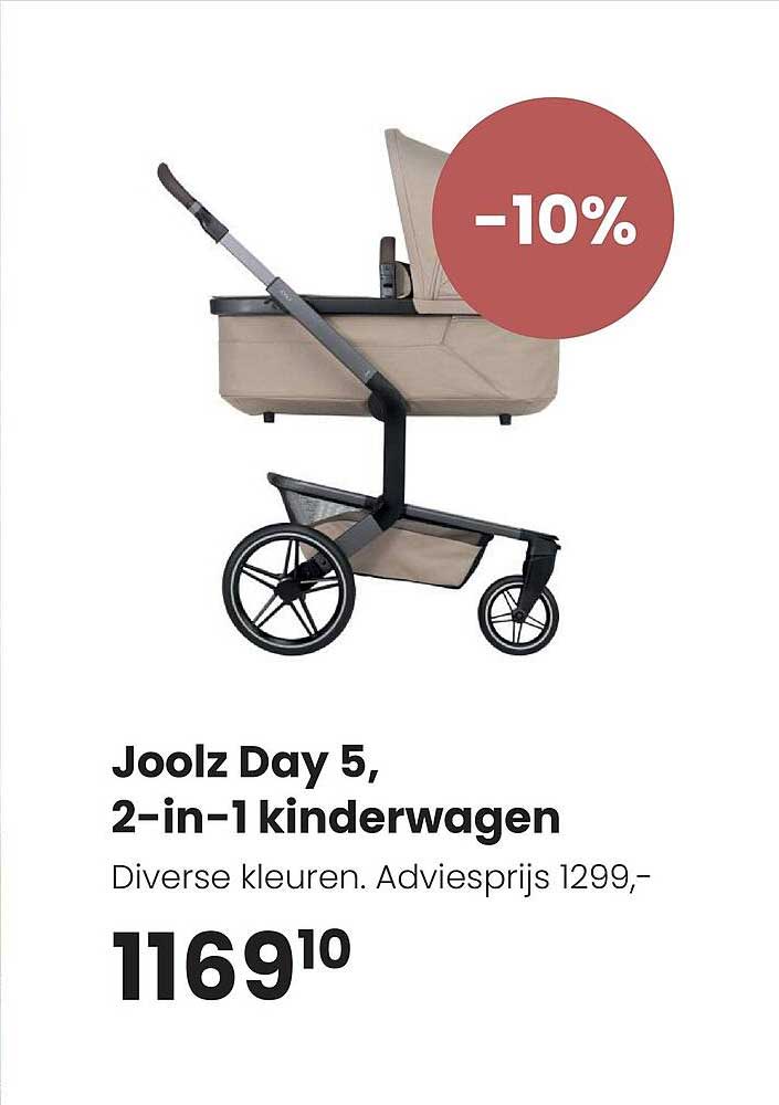 Joolz Day 5, 2-in-1 kinderwagen -10%