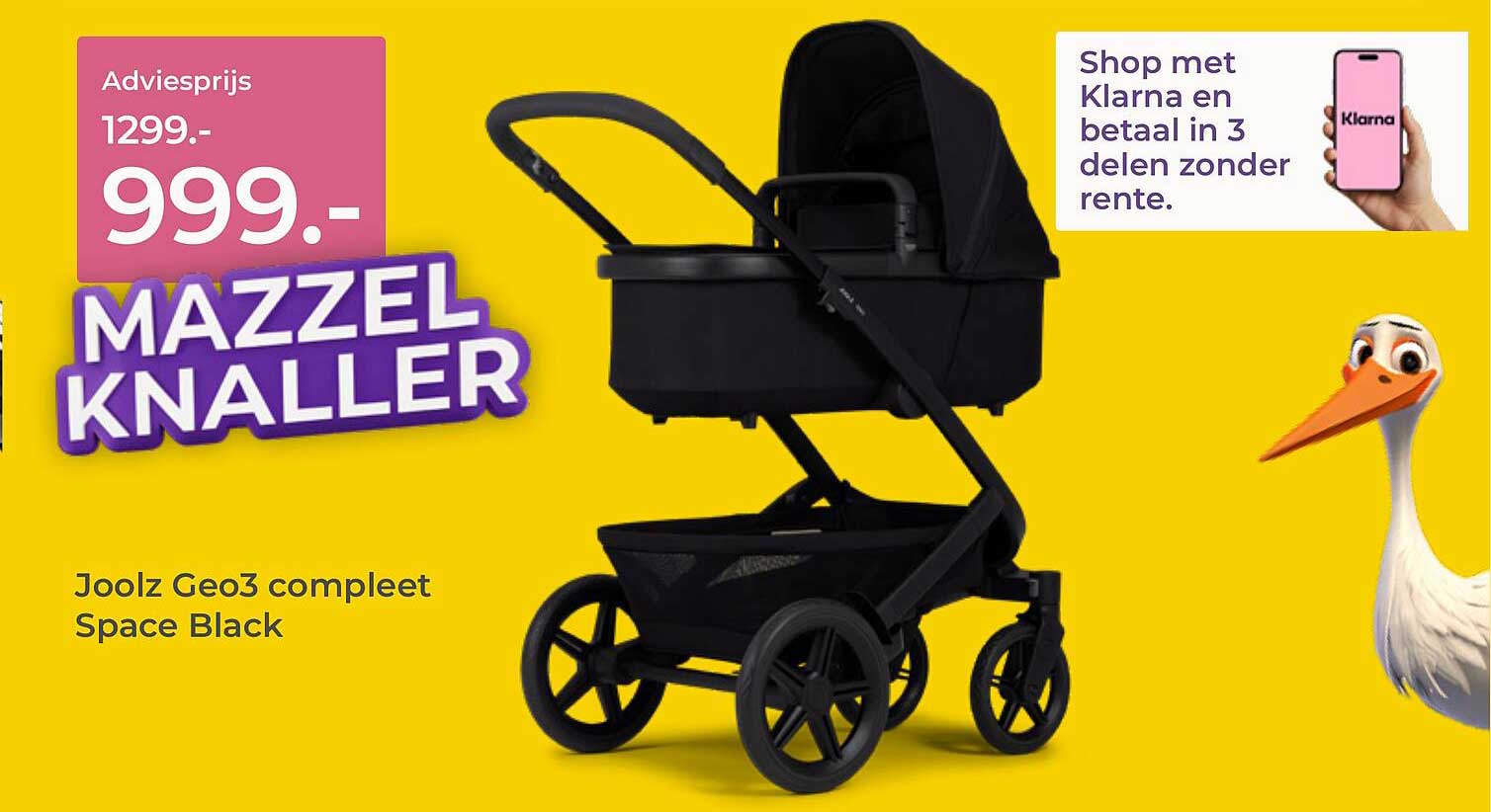 Joolz Geo3 compleet Space Black