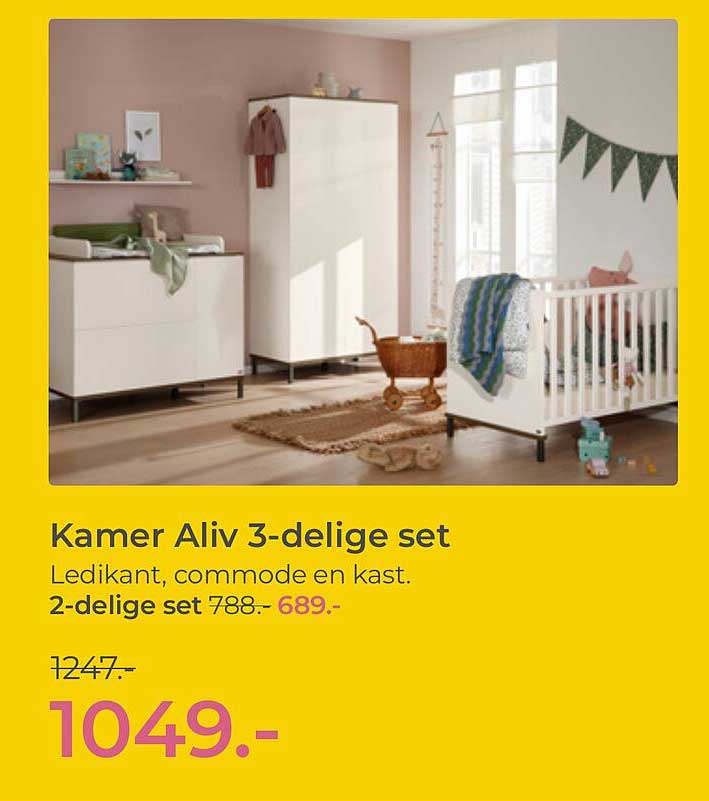 Kamer Aliv 3-delige set