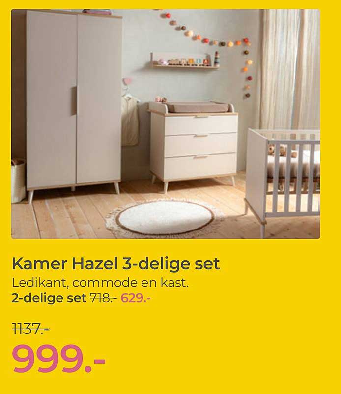Kamer Hazel 3-delige set