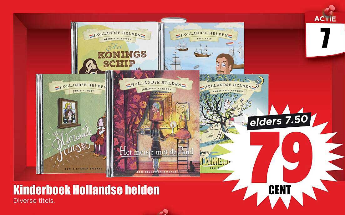 Kinderboek Hollandse helden