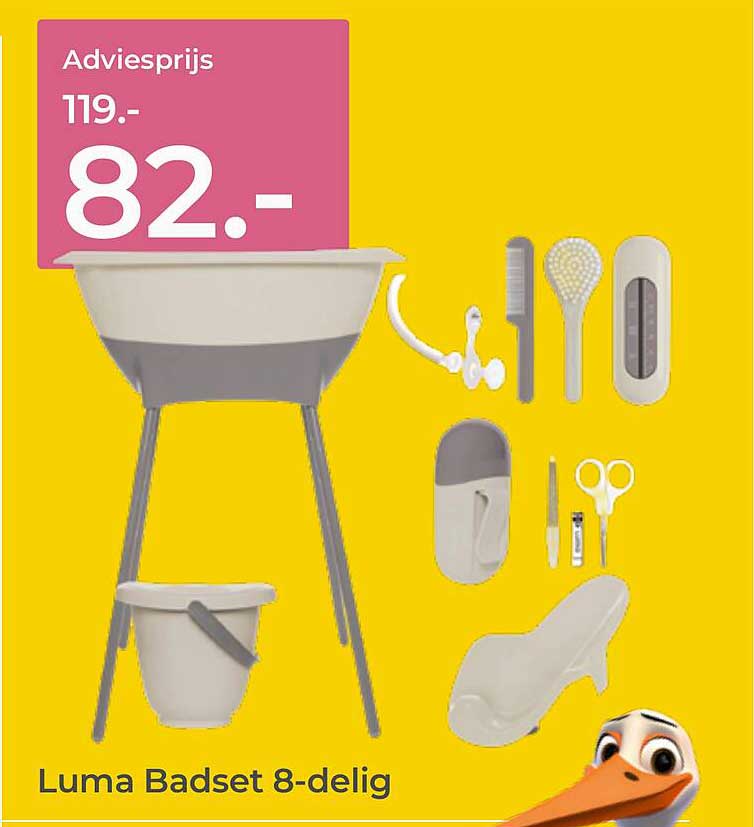 Luma Badset 8-delig