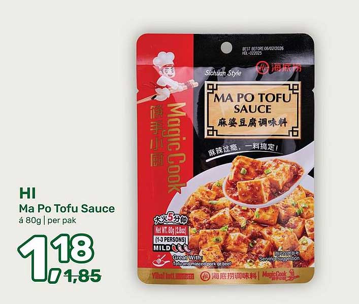Ma Po Tofu Sauce