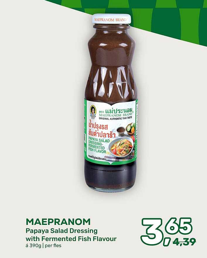 MAEPRANOM Papaya Salad Dressing with Fermented Fish Flavour