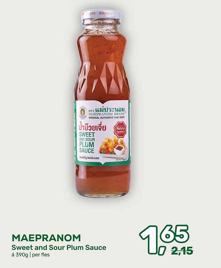 MAEPRANOM Sweet and Sour Plum Sauce