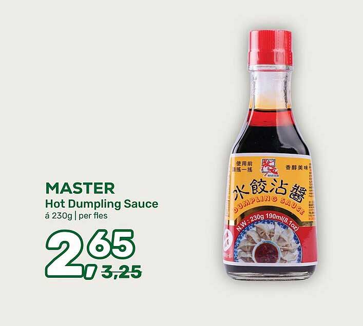 MASTER Hot Dumpling Sauce