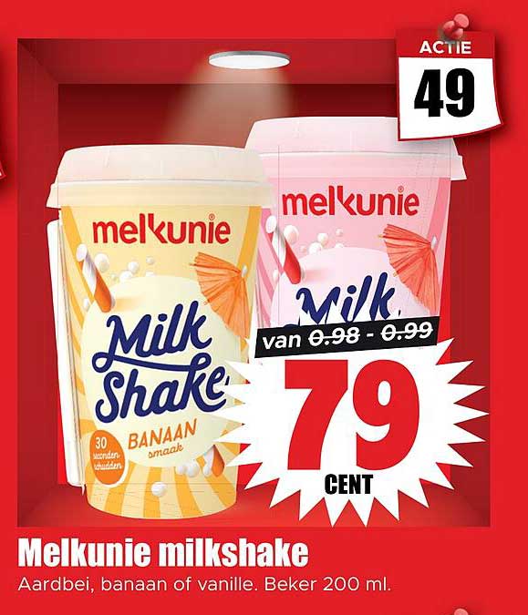 Melkunie milkshake