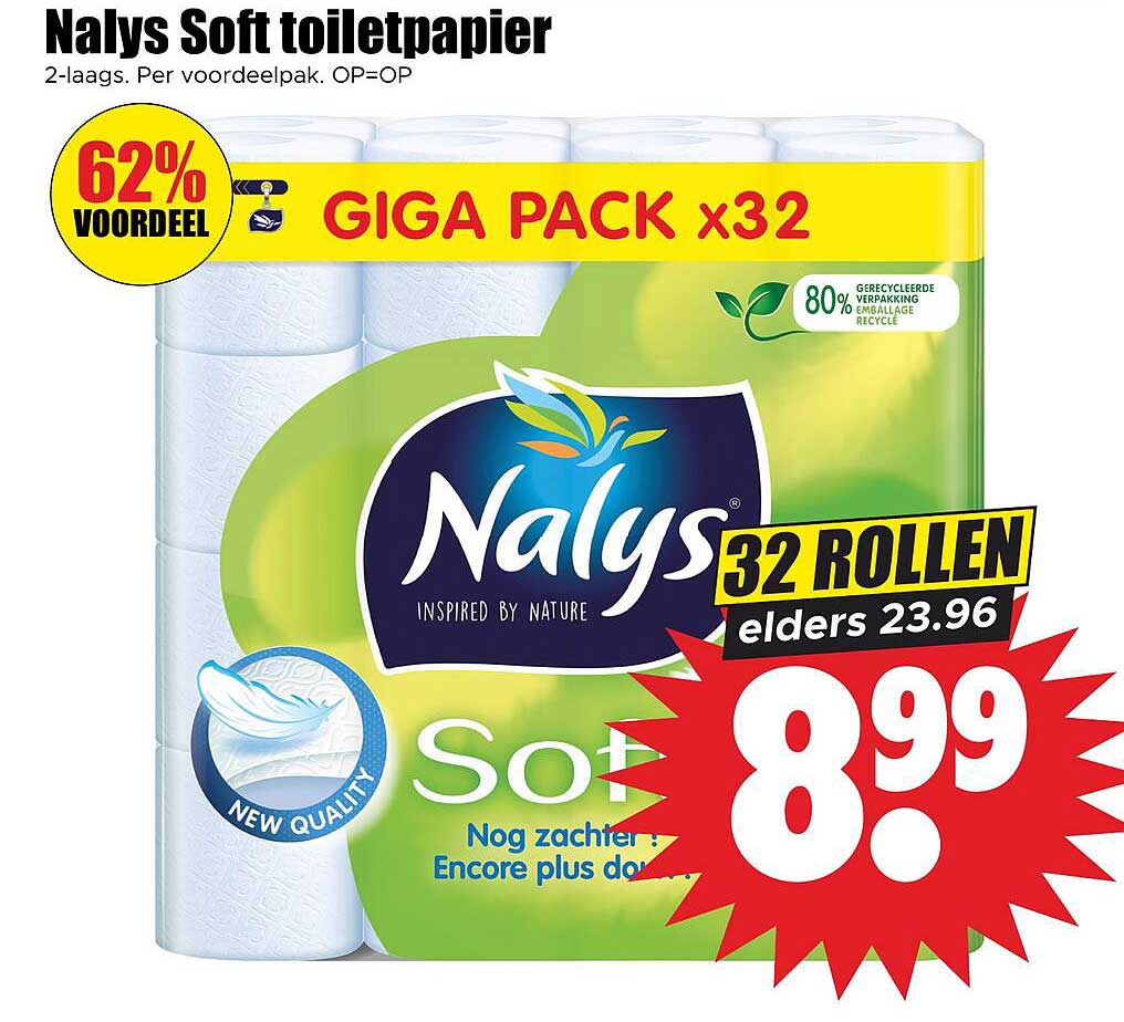 Nalys Soft toiletpapier