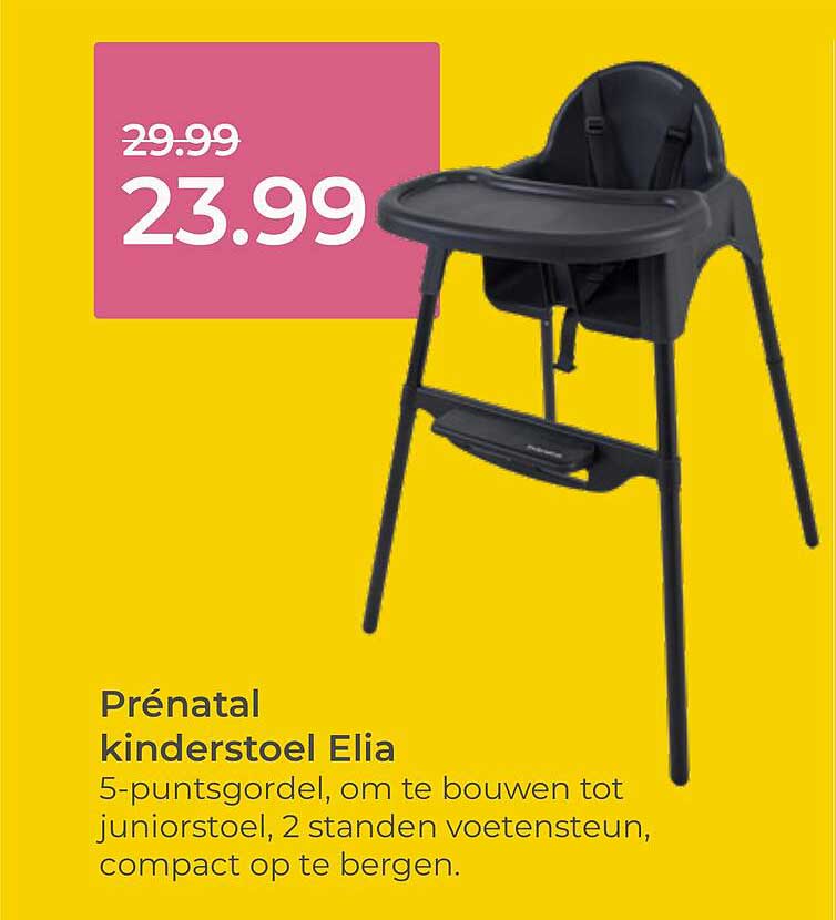 Prénatal kinderstoel Elia