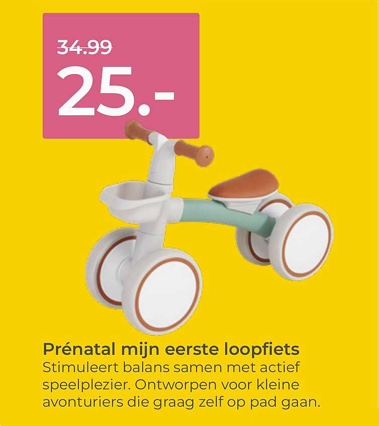 Prénatal mijn eerste loopfiets