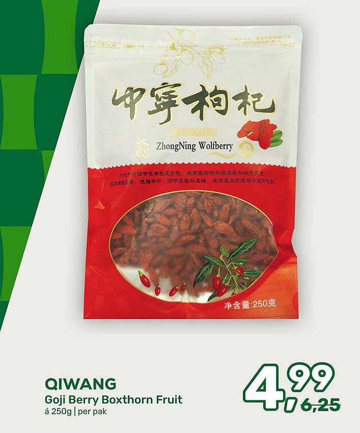 QIWANG Goji Berry Boxthorn Fruit
