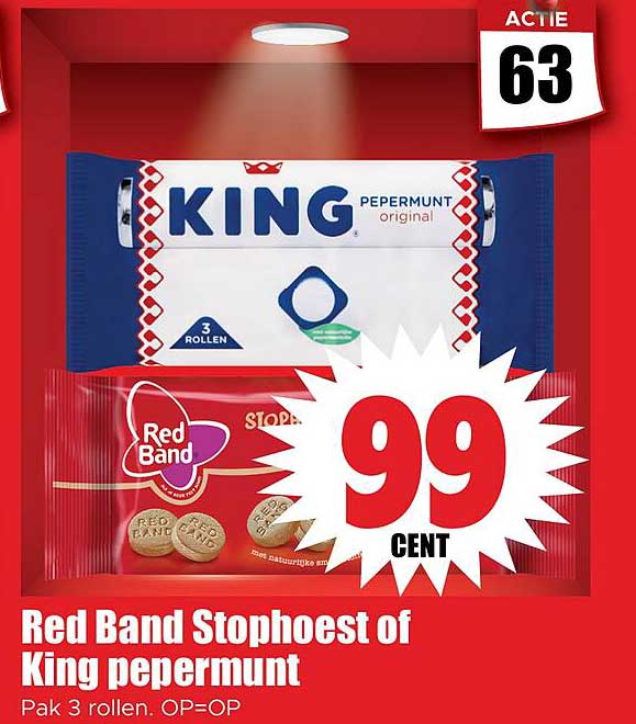 Red Band Stophoest of King pepermunt