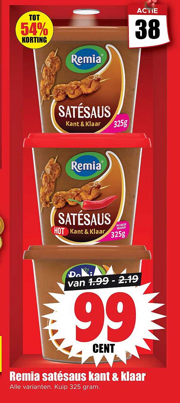 Remia satésaus kant & klaar