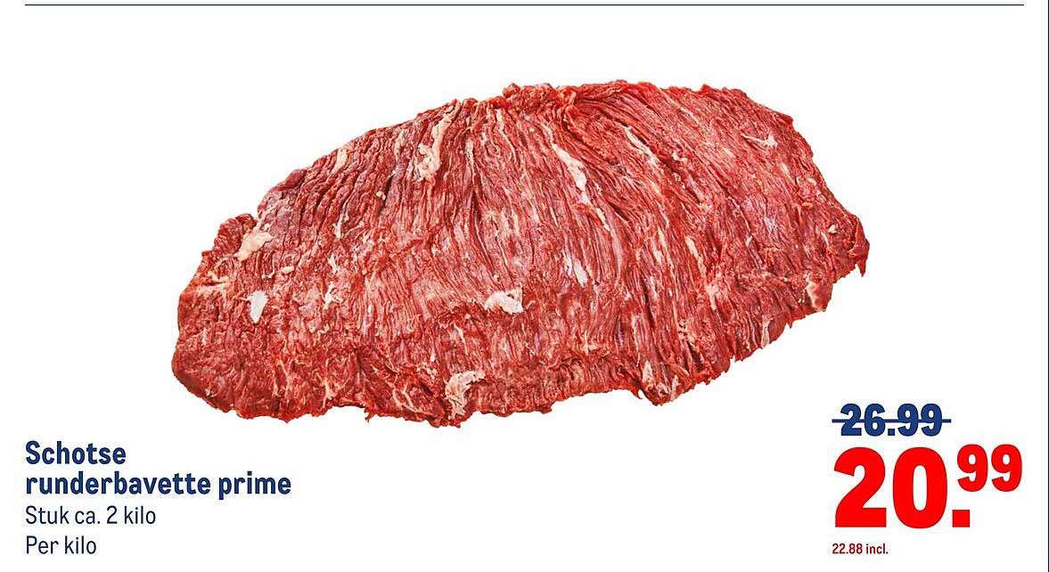 Schotse runder bavette prime