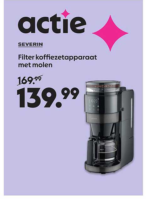 SEVERIN Filter koffiezetapparaat met molen