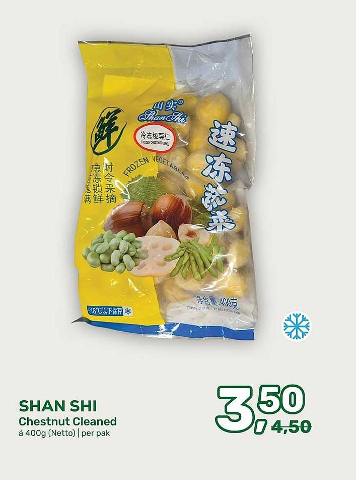 SHAN SHI Chestnut Cleaned
