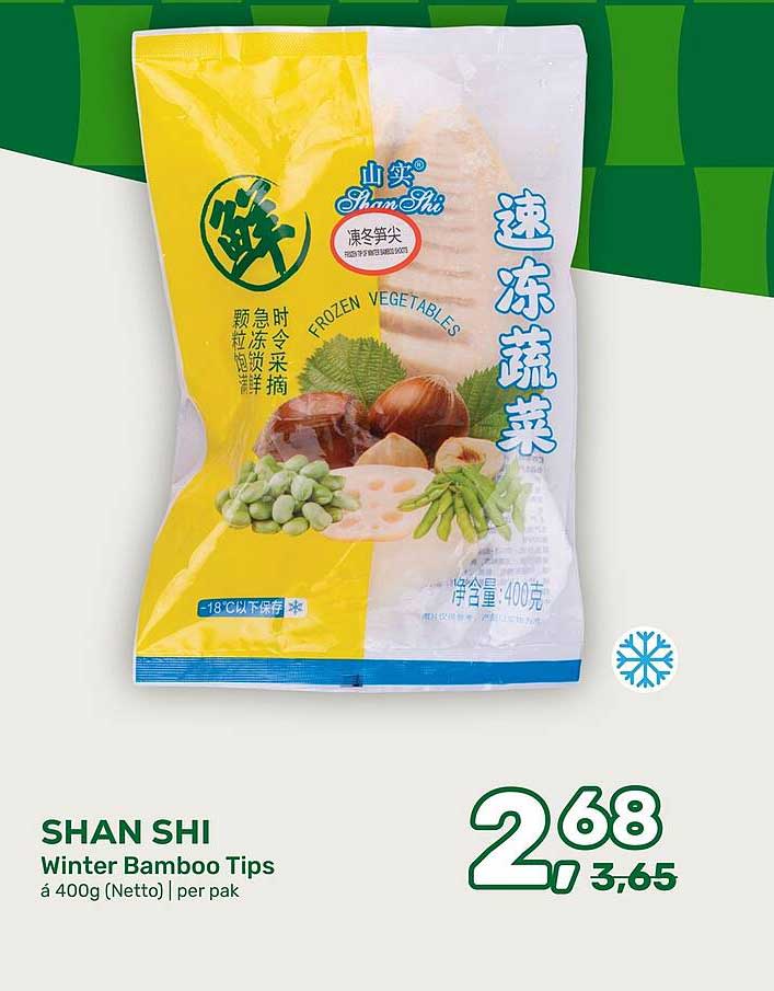 SHAN SHI Winter Bamboo Tips á 400g (Netto) | per pak