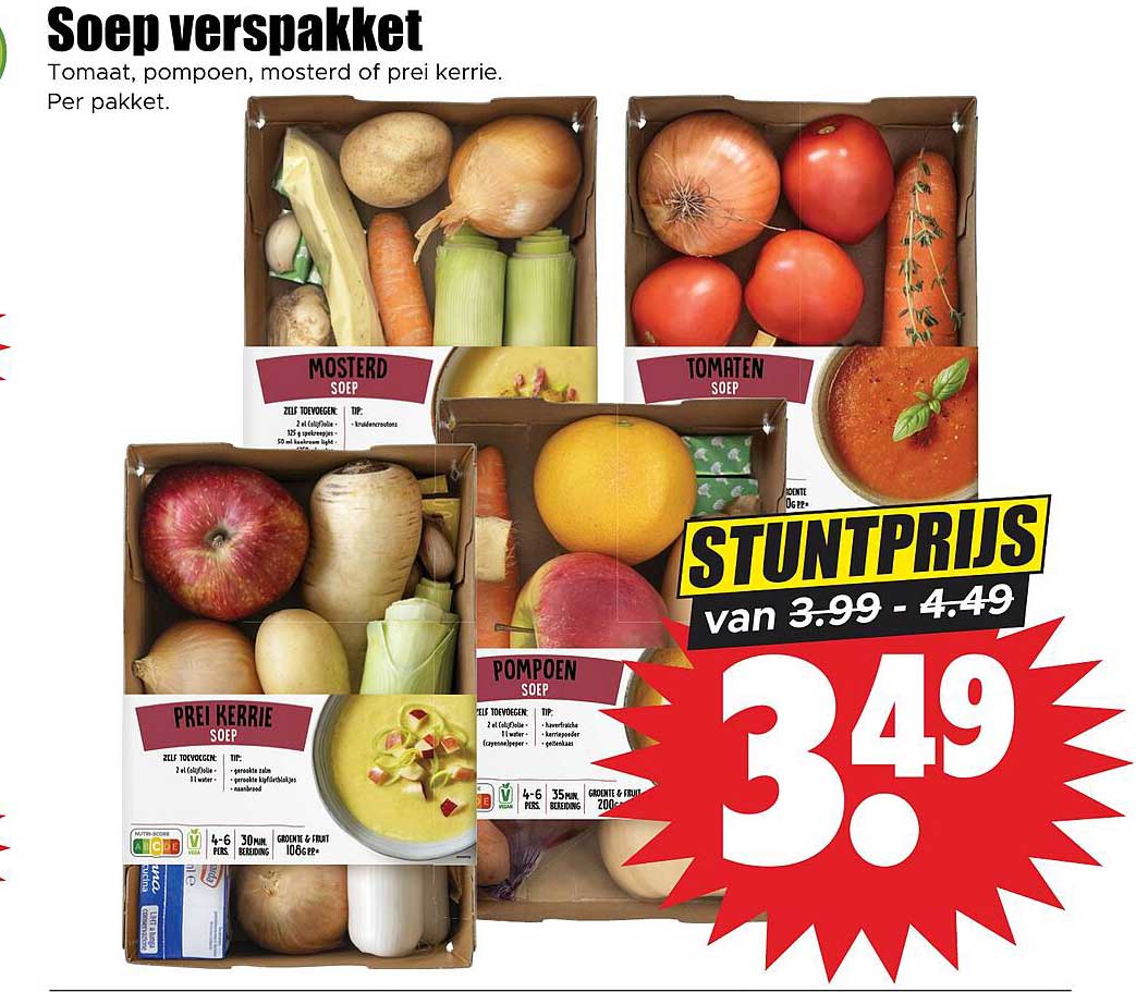 Soep verspakket