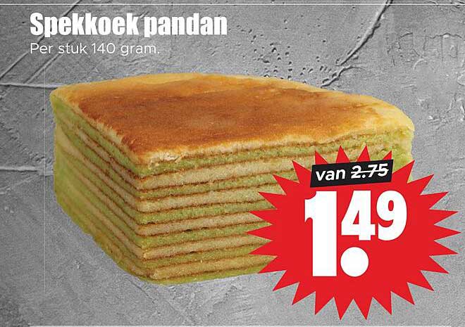 Spekkoek pandan