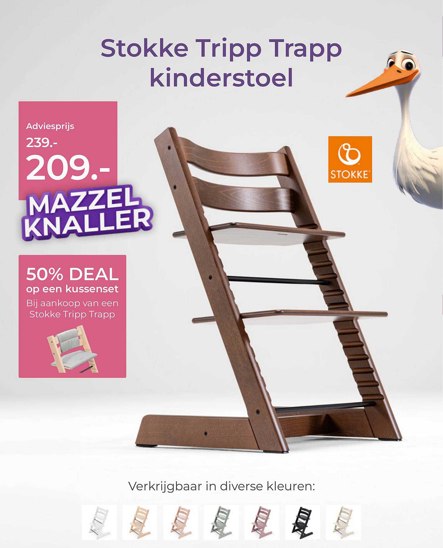 Stokke Tripp Trapp kinderstoel