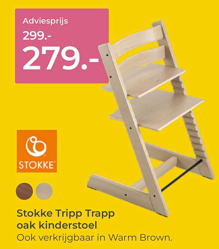 Stokke Tripp Trapp oak kinderstoel