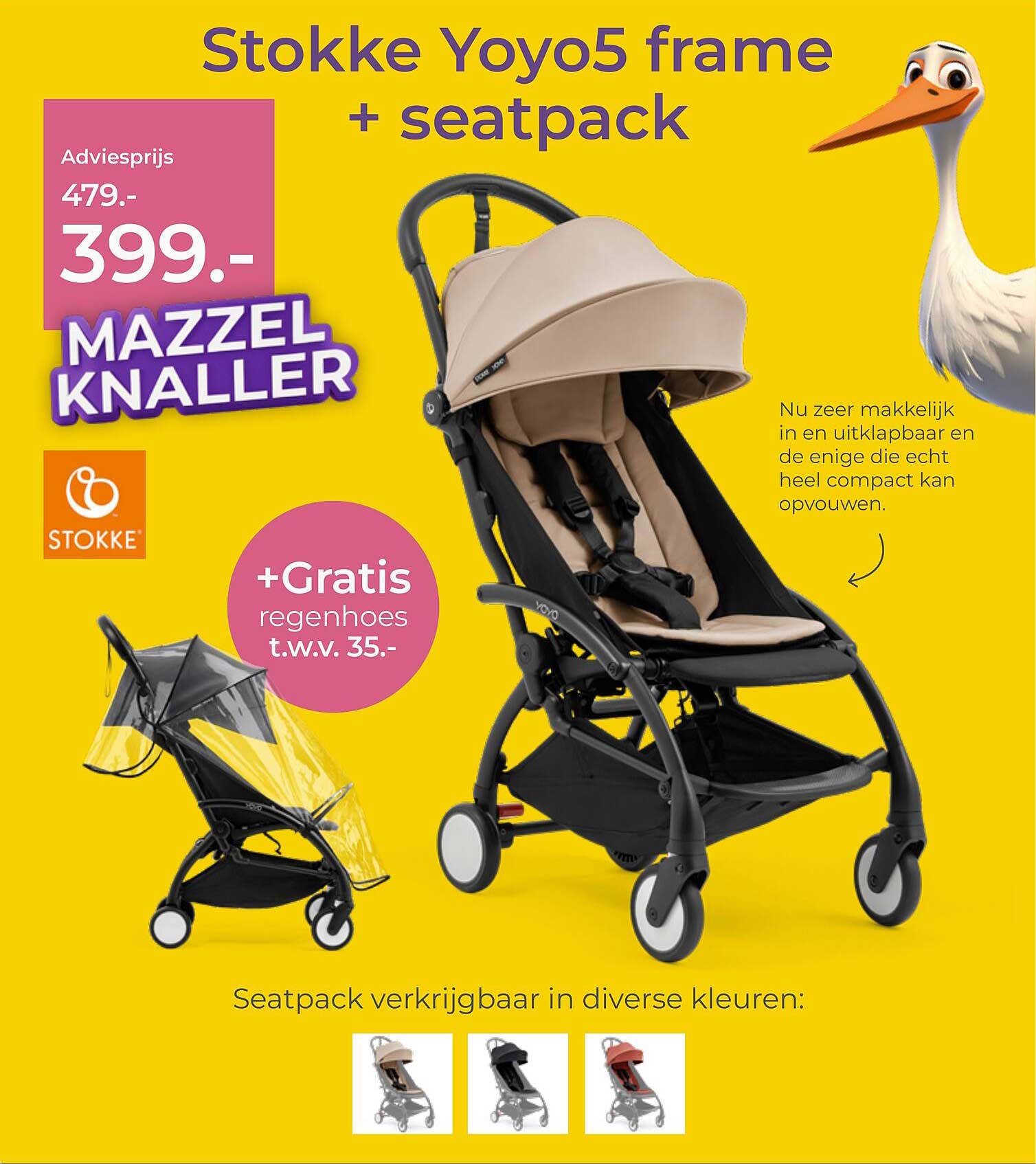 Stokke Yoyo5 frame + seatpack
