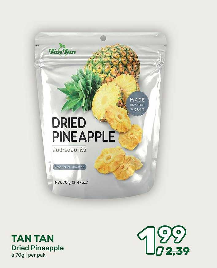 TAN TAN Dried Pineapple