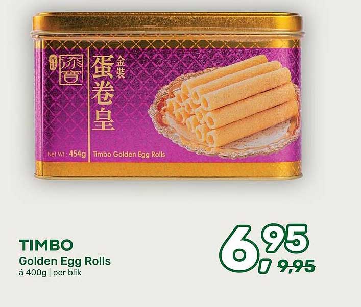 TIMBO Golden Egg Rolls