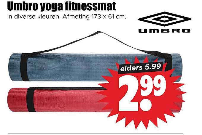Umbro yoga fitnessmat