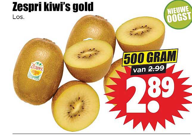 Zespri kiwi’s gold Los.