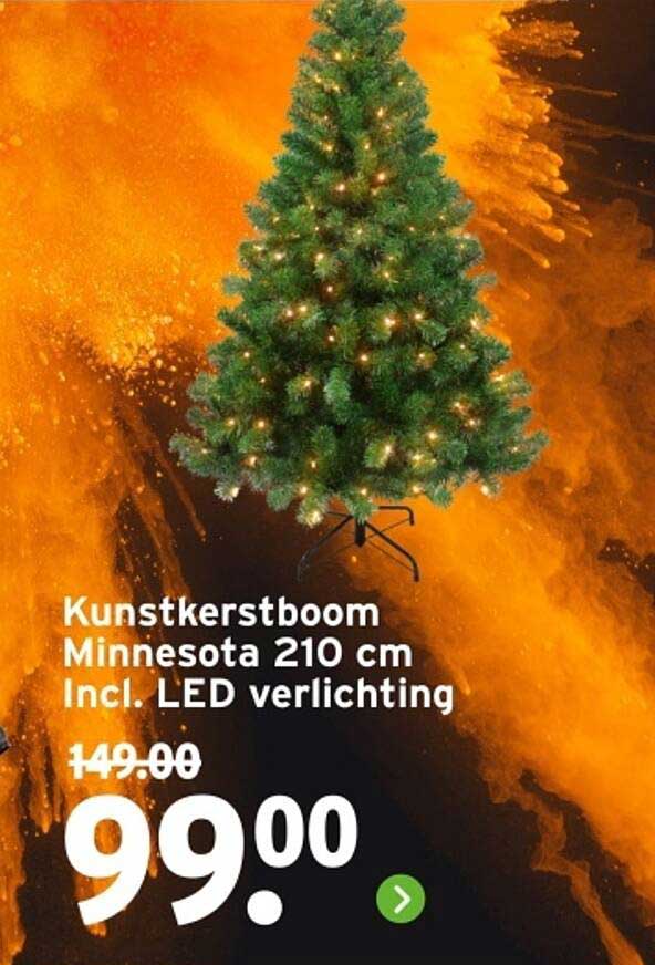 Everlands Kunstkerstboom Grandis Fir Met 550 Lampjes Warm Wit D 150 H 210 Cm Aanbieding 27728475