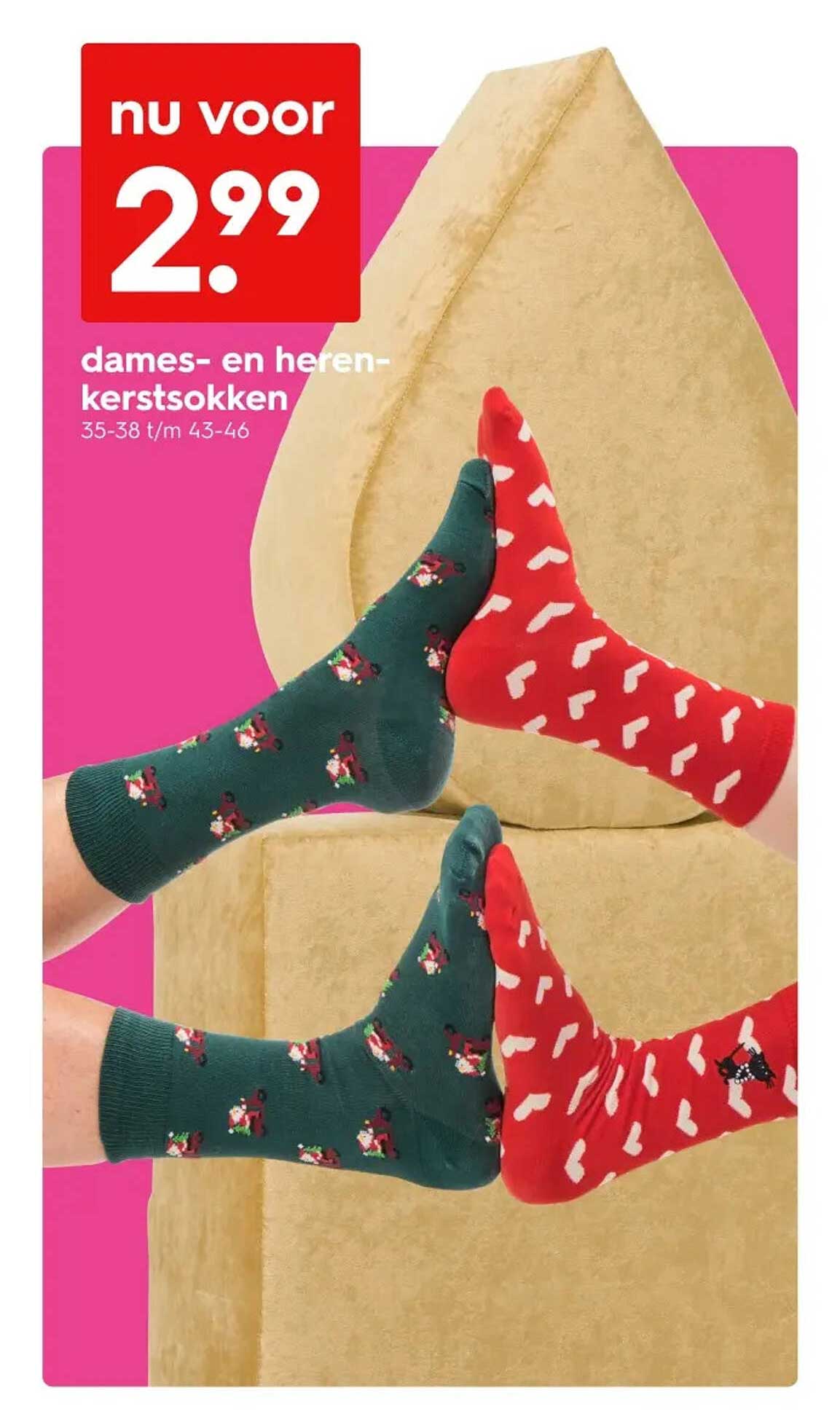 dames- en heren-kerstsokken