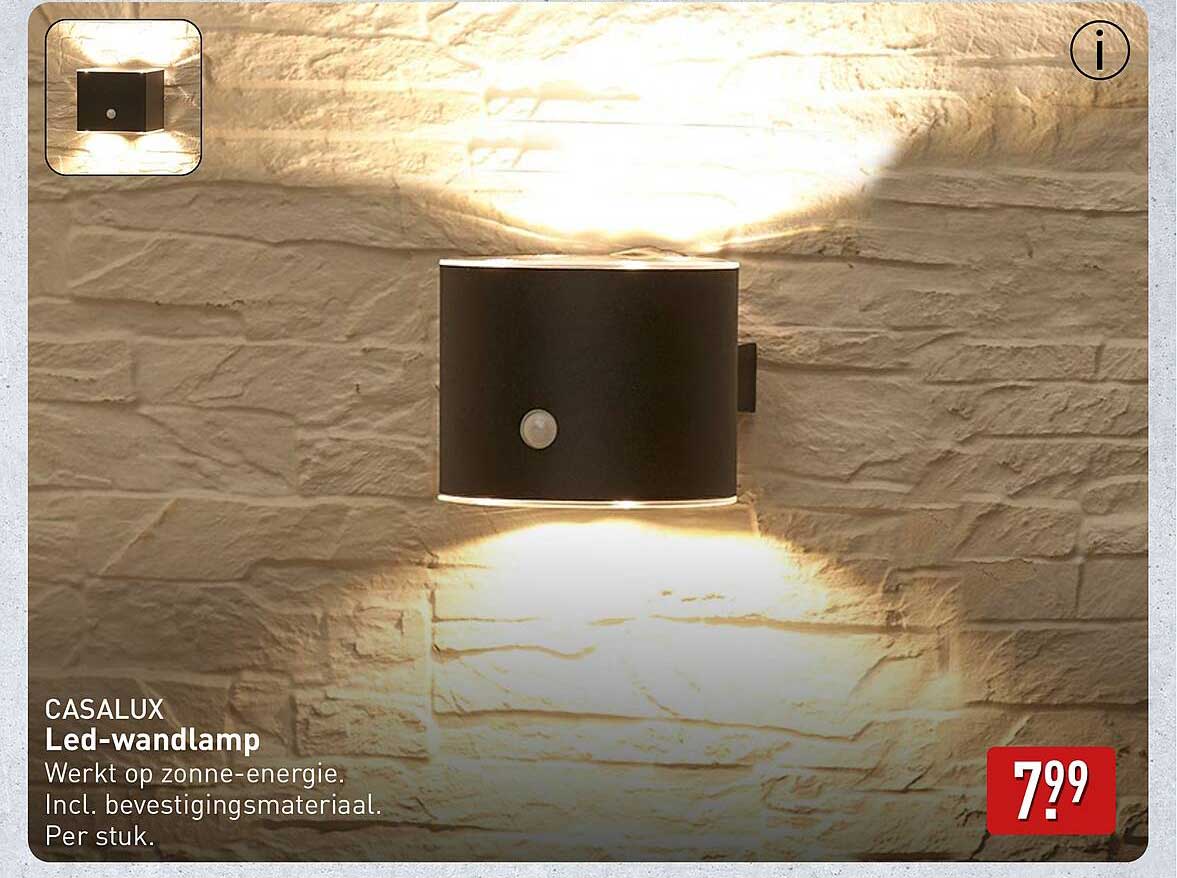 CASCALUX Led-wandlamp