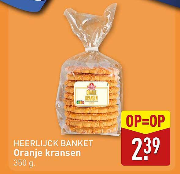 HEERLIJK BANKET Oranje kransen