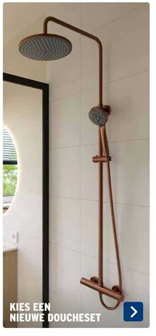 KIES EEN NIEUWE DOUCHESET