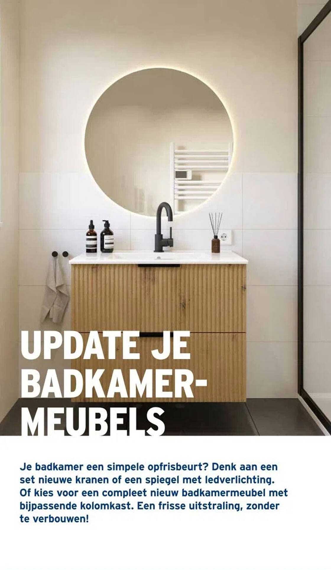 UPDATE JE BADKAMERMEUBELS