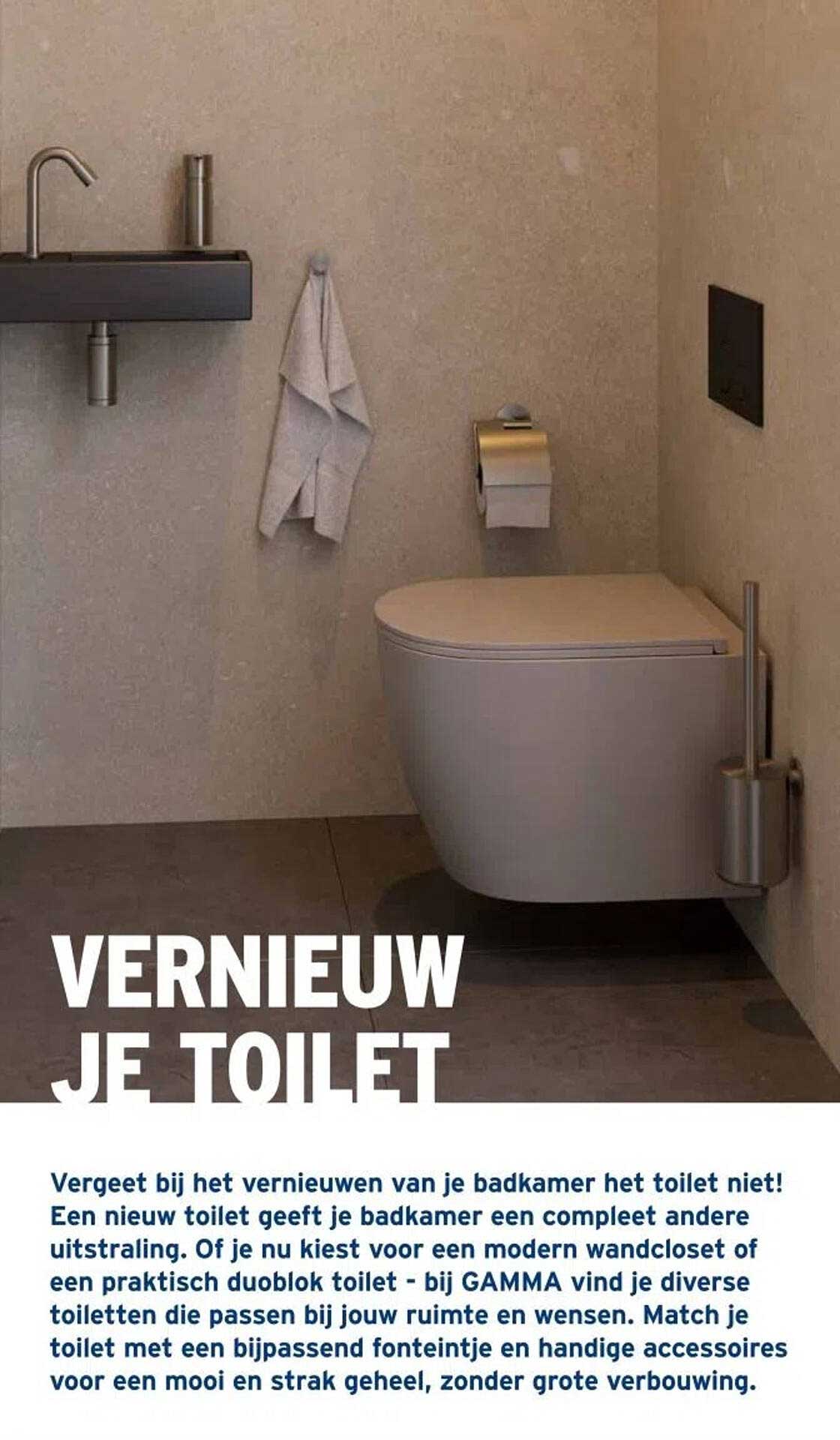 Vernieuw je toilet