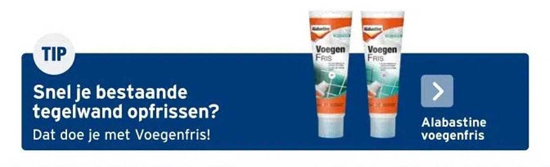 Voegenfris van Alabastine