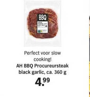 AH BBQ Procureursteak black garlic, ca. 360 g