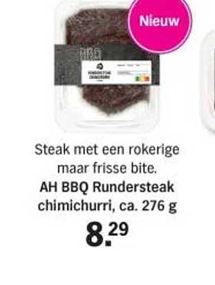 AH BBQ Rundersteak chimichurri, ca. 276 g